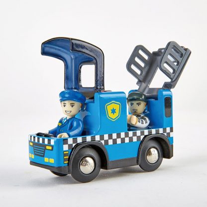 Polizeiauto mit Sirene