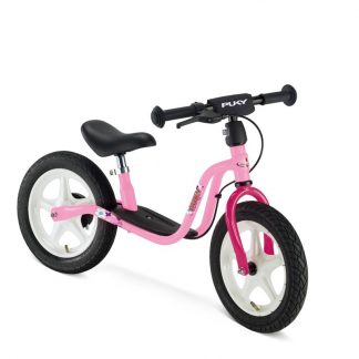 rosa Puky Laufrad mit Luftreifen und Bremsen