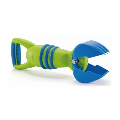 grün-blauer Greifer Sandspielzeug