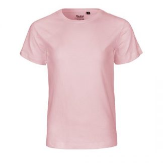 rosa Kinder T-Shirt aus Biobaumwolle