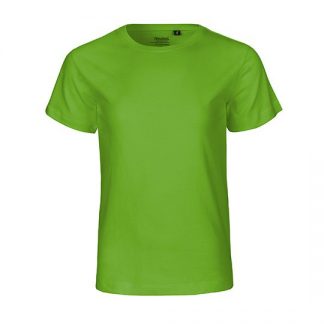 grünes Kinder T-Shirt aus Biobaumwolle