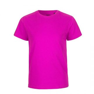 pinkes Kinder T-Shirt aus Biobaumwolle