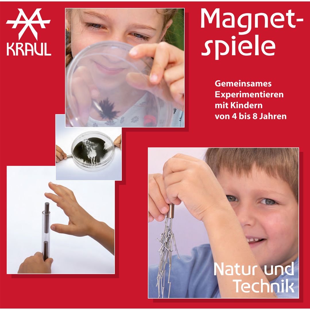 EDU-Toys Kleiner Experimentierkasten Magnete für Kinder ab 5 Jahren 