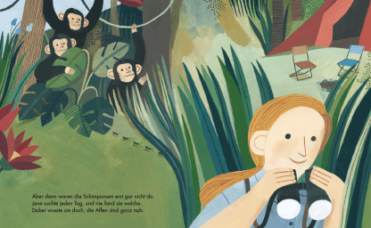 Little people, big dreams - Jane Goodall