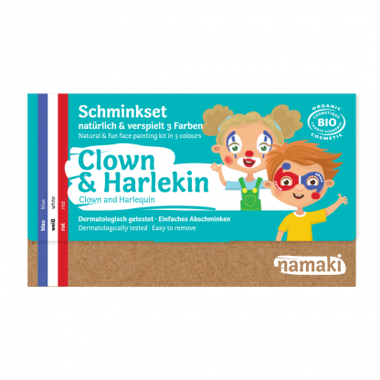 Namaki Schminkset 3 Farben Clown & Harlekin