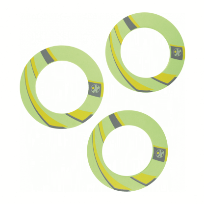 Set bestehend aus 3 Frisbee-Ringen