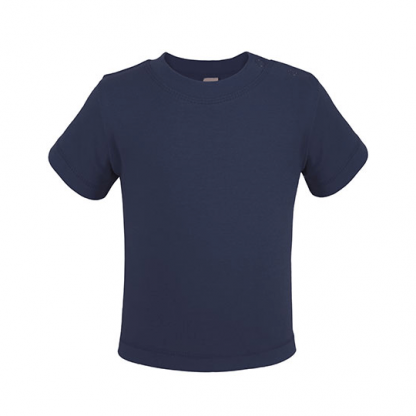 Baby T-Shirt Biobaumwolle dunkelblau