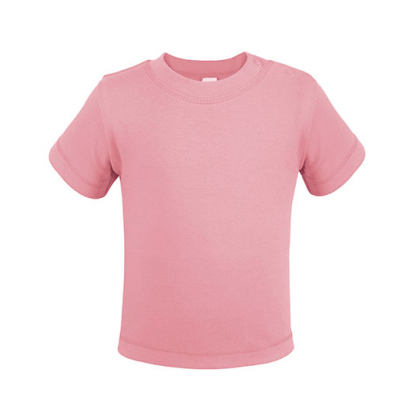 Baby T-Shirt rosa Biobaumwolle