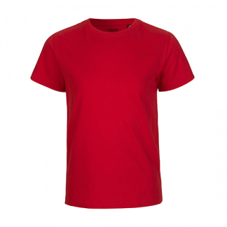 rotes Kinder T-Shirt aus Biobaumwolle