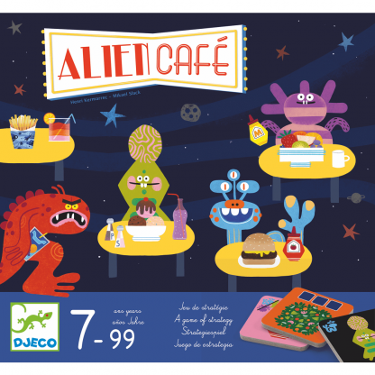 Alien Cafe Kooperationsspiel Djeco