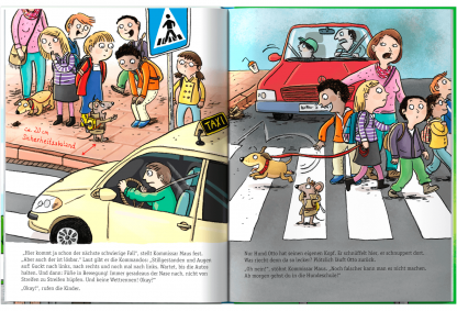 Kommissar Maus löst jeden Fall Augen auf im Straßenverkehr Kinderbuch