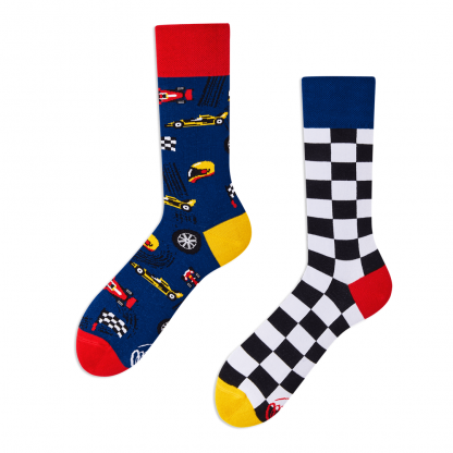 Many Mornings Socks Formula Racing Regular