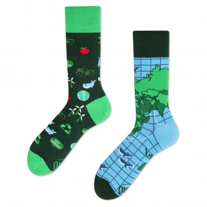 Many Mornings Socks Save The Planet