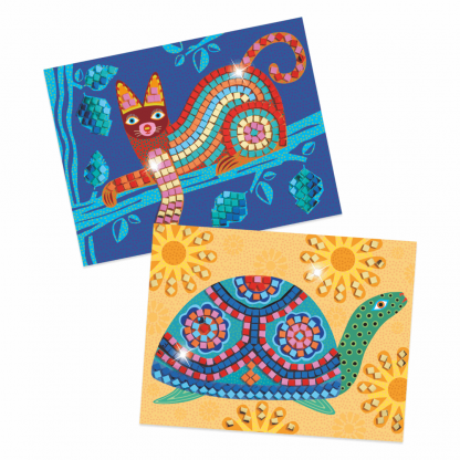 Mosaike kleben Oaxacan Katze Schildkröte