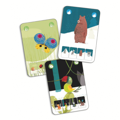 Kartenspiel Quartett Mini Nature