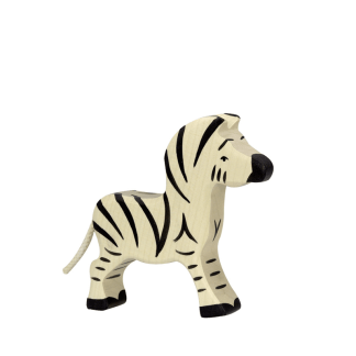 Holztiger kleines Zebra