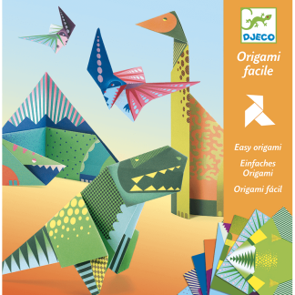 Bastelset Origami Dinosaurier Djeco