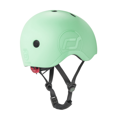 Scoot and Ride Helm S-M kiwi LED Licht