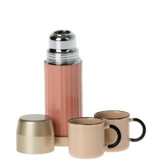 Maileg Thermos and Cup soft coral