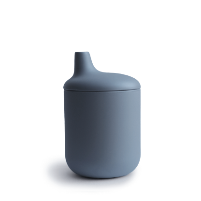 Mushie Sippy Cup Blue
