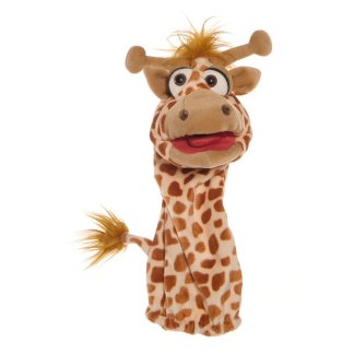 Handpuppe Quasselwurm Giraffe Living Puppets