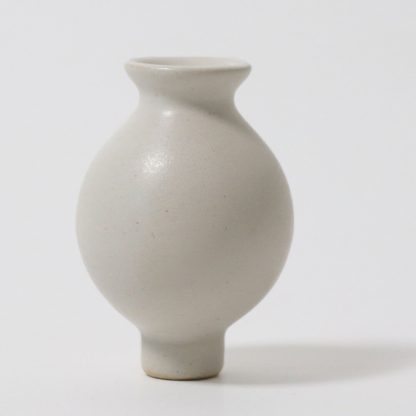 Grimms Steckfigur weiße Vase Keramik