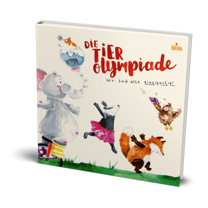 Die Tierolympiade Kinderbuch Mira und das fliegende Haus
