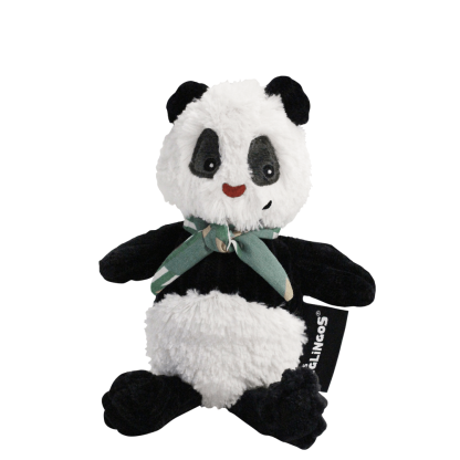 Les Deglingos Rototos Panda Plüschtier klein