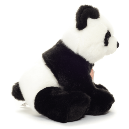 Teddy Hermann Panda sitzend 25 cm seitlich