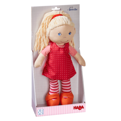 Haba Stoffpuppe Annelie Box