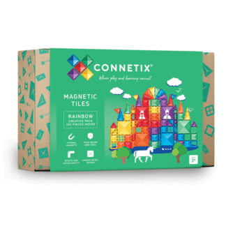 Connetix Magnetbausteine Rainbow Creative Pack 102 Teile Box