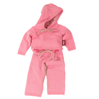 Götz Puppenbekleidung Zweiteiler Stickation pink XL 3403408