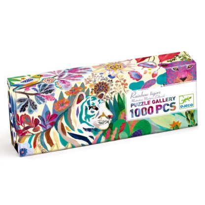 Puzzle Regenbogentiger 1000 Teile Box